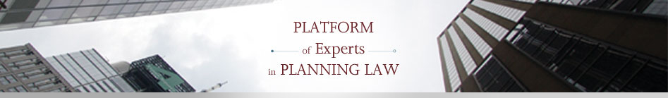Co-Founder, <strong>Platform of Experts in Planning Law</strong> – click here for website.
